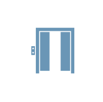 Courtyard Tower Doors